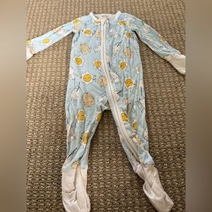 Little Sleepies 3-6 m footie eggs and bacon